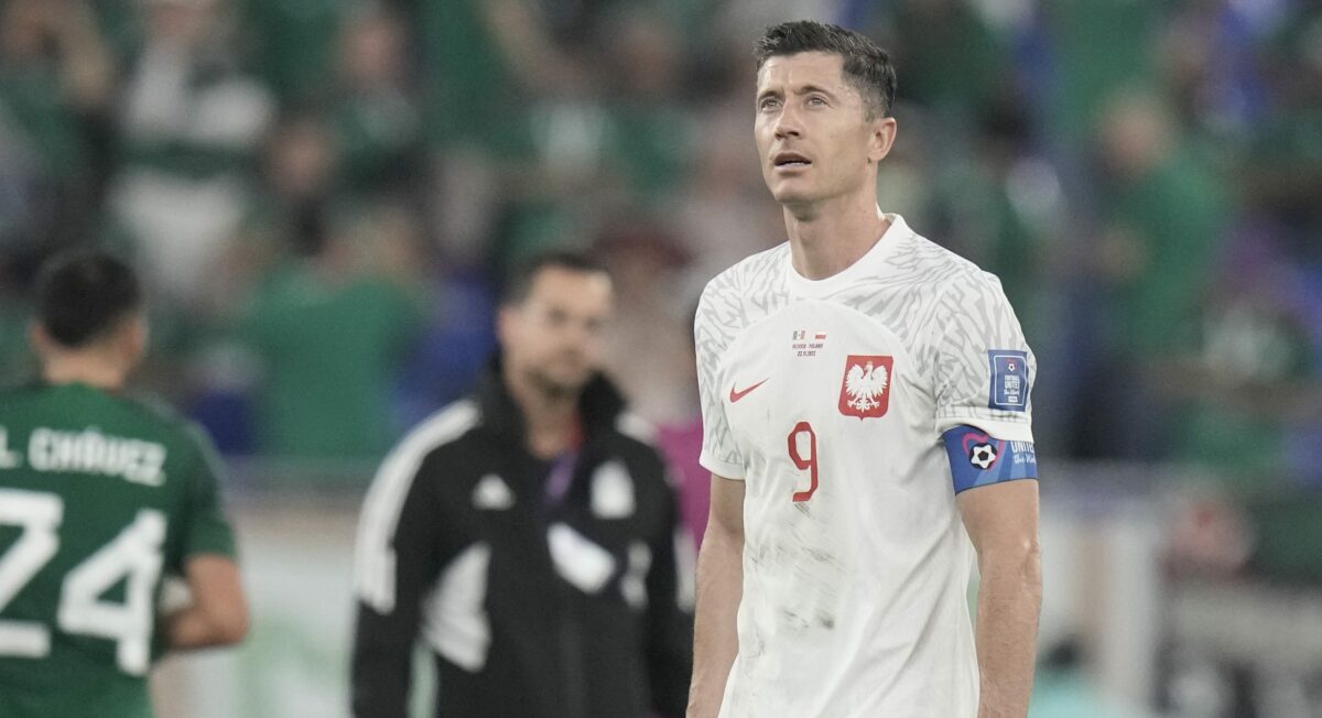 Robert Lewandowski, one of the greatest goal-scorers ever, is 2 games away from cementing a brutal World Cup legacy
