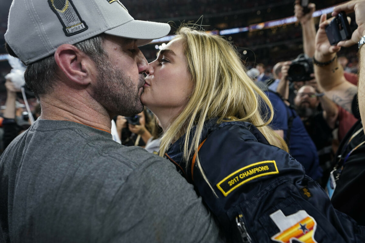 9 photos of Kate Upton and Justin Verlander celebrating the Astros’ World Series win