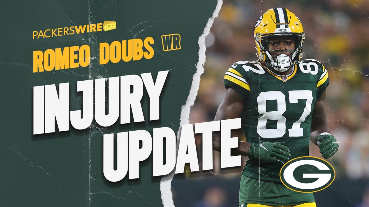 Packers rookie WR Romeo Doubs to miss games with high ankle sprain