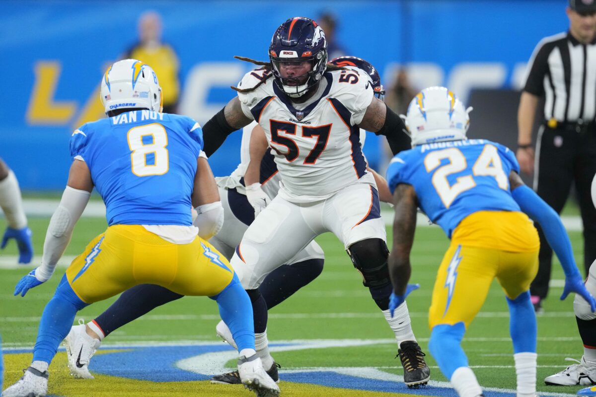 How will the Broncos replace injured OT Billy Turner?