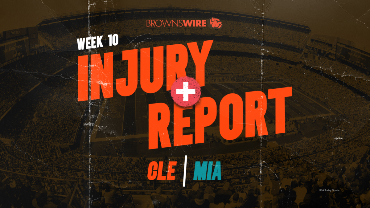 Browns Injury Report: Cleveland getting healthier as Dolphins near