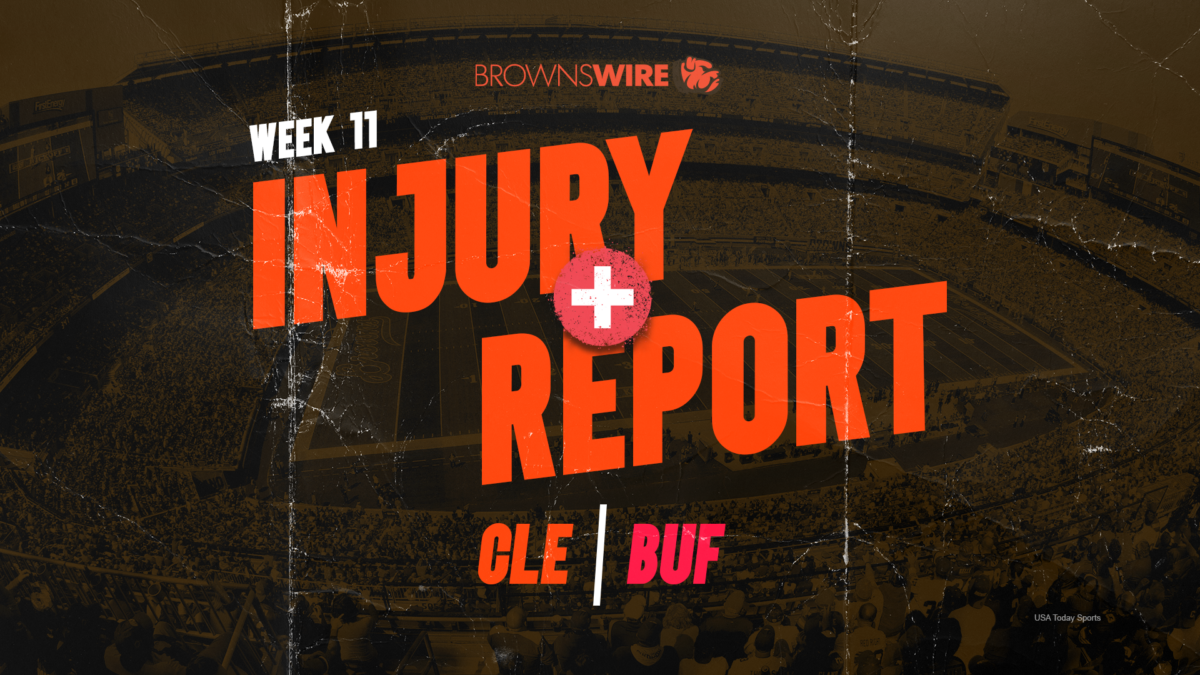 Browns vs. Bills: 4 Observations from Wednesday’s injury report