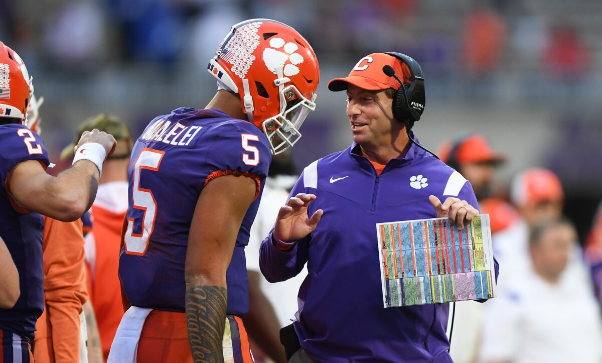 5 things to be thankful for this Clemson football season
