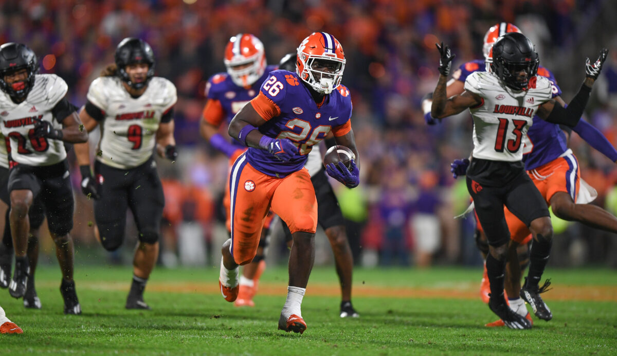 Clemson’s run game finds footing again in latest win