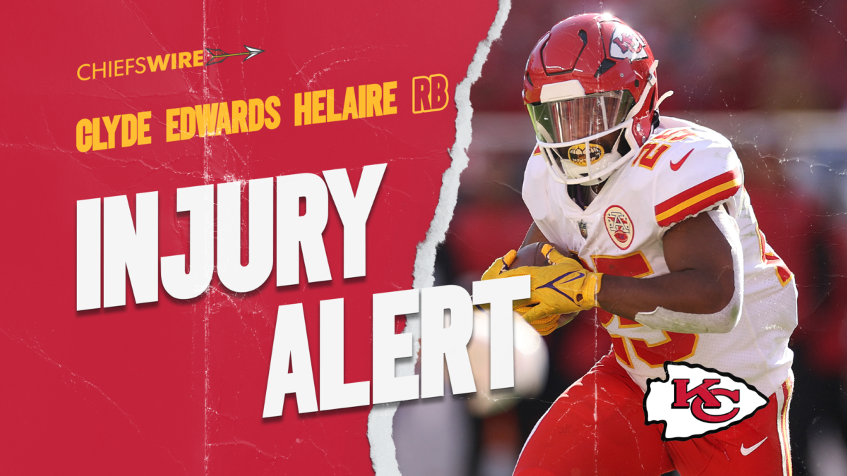 Chiefs RB Clyde Edwards-Helaire suffers ankle injury vs. Chargers
