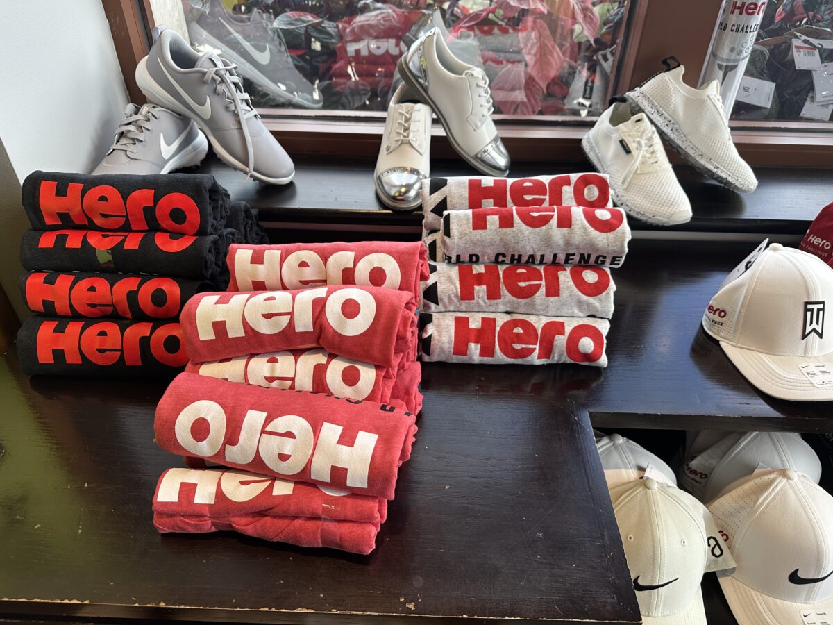 2022 Hero World Challenge merchandise is heavy on Tiger Woods and Nike