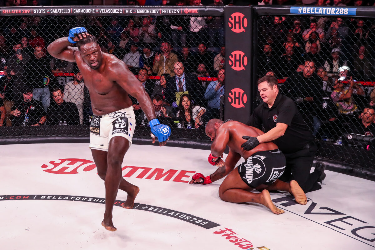 Bellator 288 video: Daniel James blasts Tyrell Fortune, finishes with vicious ground-and-pound