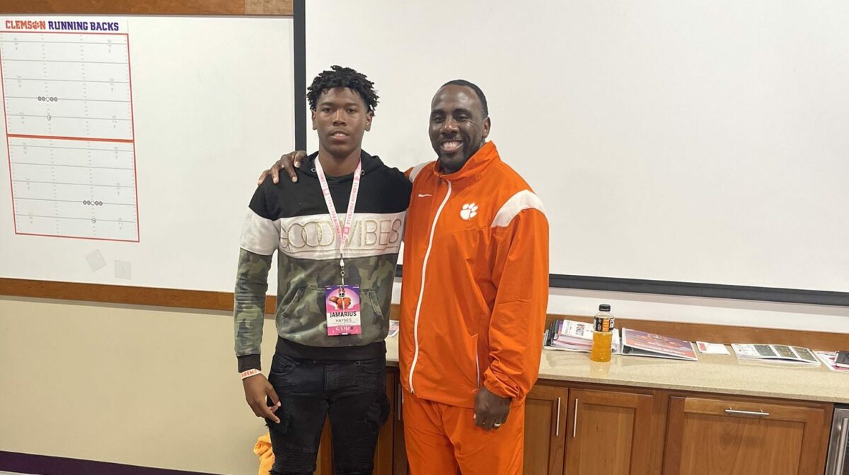 RB target ‘loved’ first Clemson visit, ‘looking forward’ to official