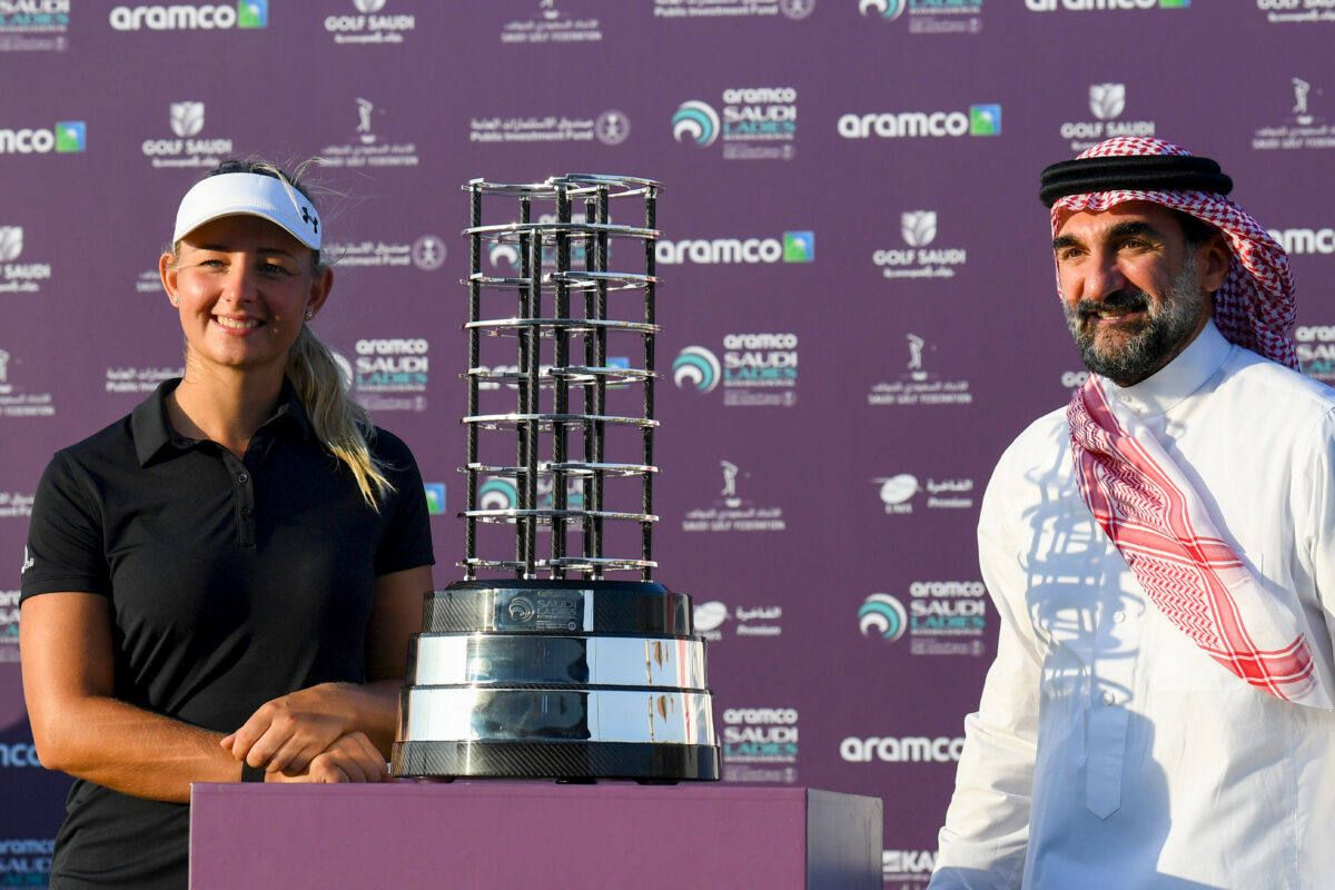 Aramco Saudi Ladies International set to increase purse to $5 million in 2023, matching the men’s PIF Saudi International