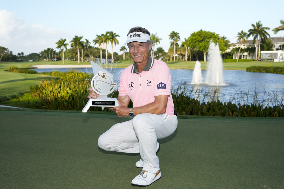 Bernhard Langer dominates TimberTech Championship for 44th PGA Tour Champions win, one back of Hale Irwin’s mark