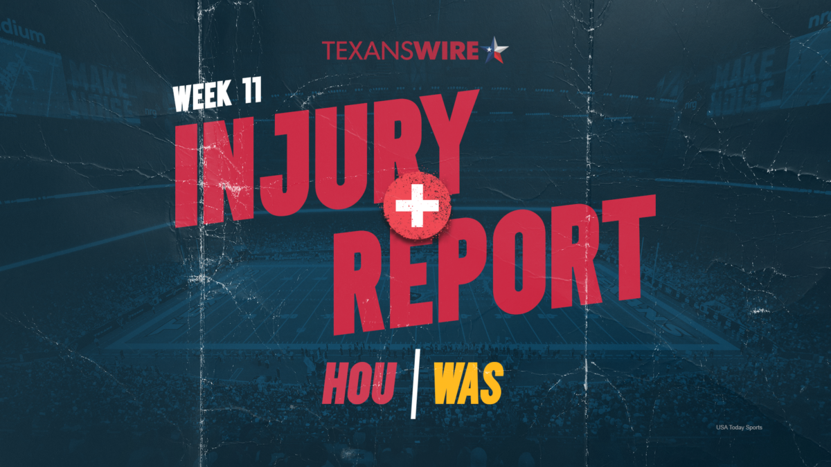 Texans vs. Washington injury report: CB Derek Stingley out