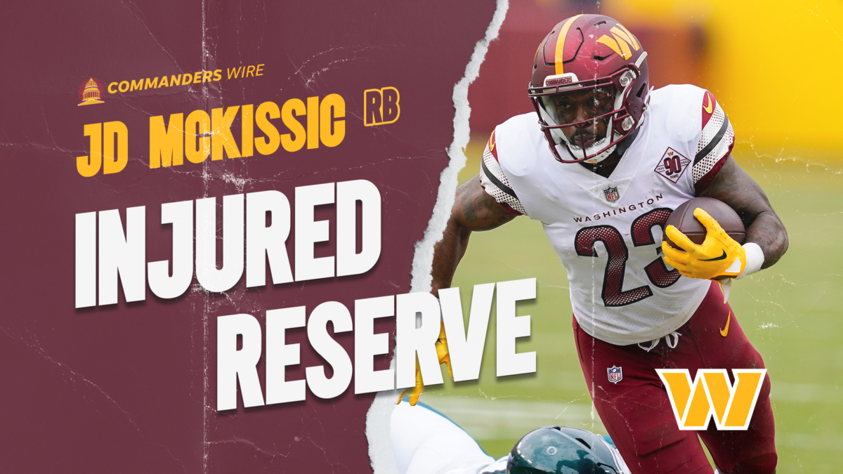 Commanders place running back J.D. McKissic on injured reserve