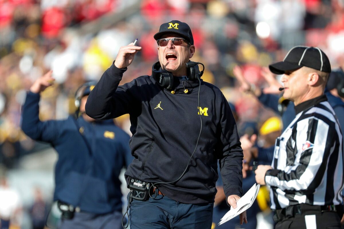 WATCH: Everything Jim Harbaugh said after the win over Ohio State