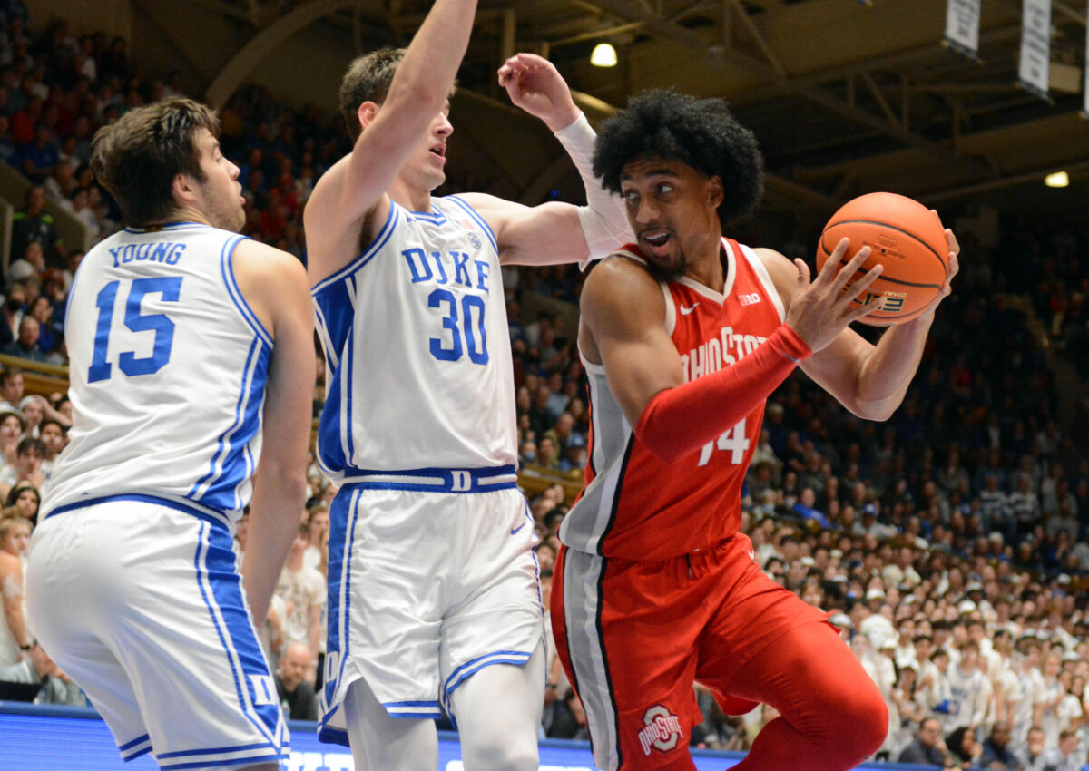 Ohio State basketball battles hard, loses to Duke on the road