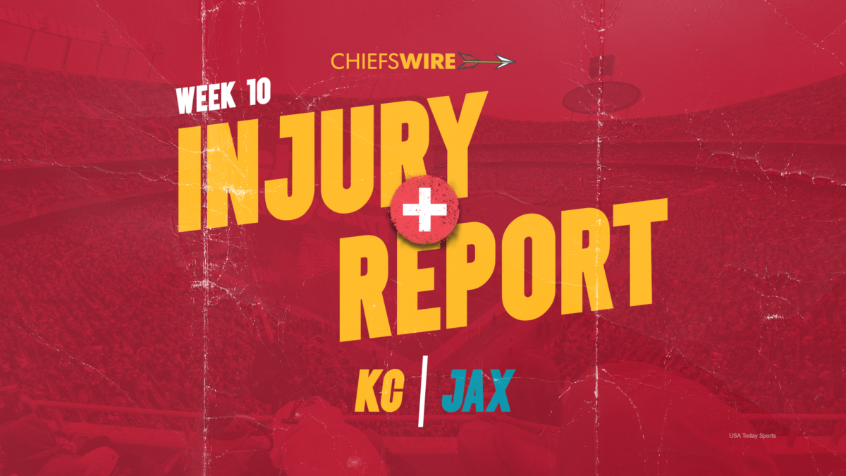 Thursday injury report for Chiefs vs. Jaguars, Week 10