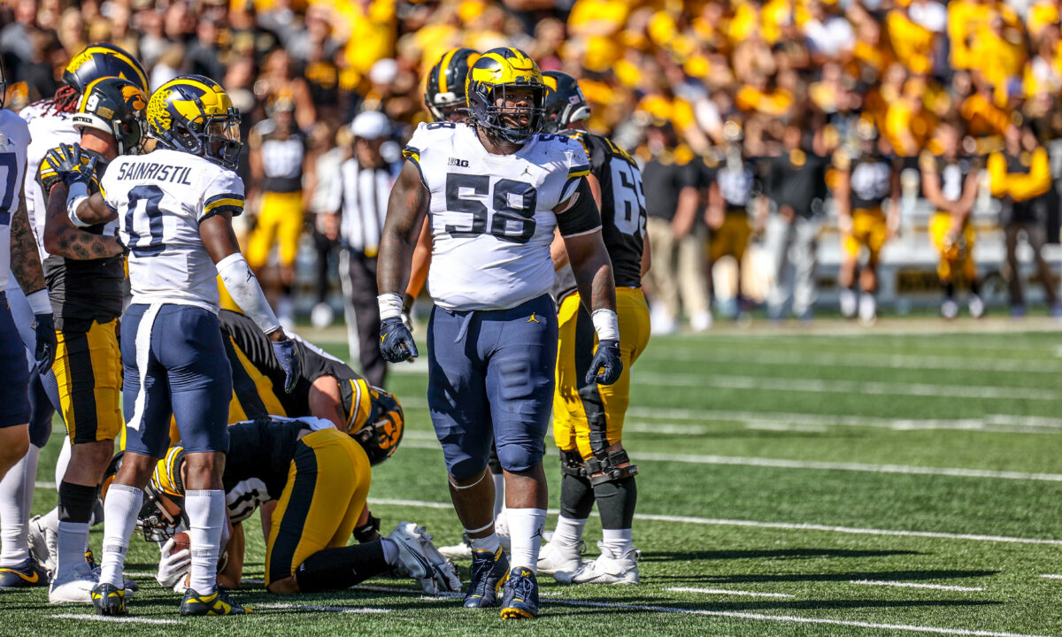 Jesse Minter explains why Mazi Smith has been so indispensable for the Michigan football defense