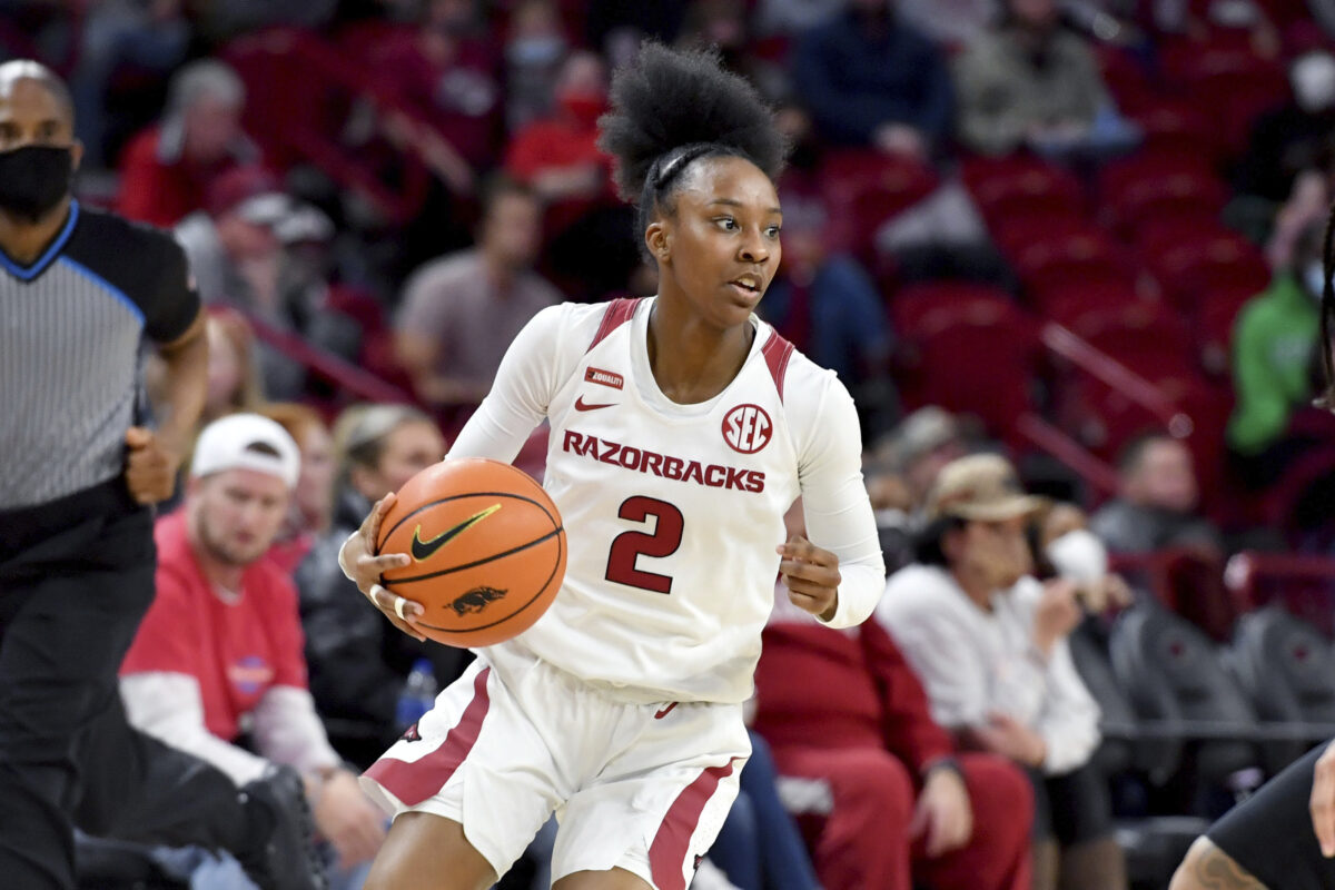 Arkansas basketball women open with 20-point victory