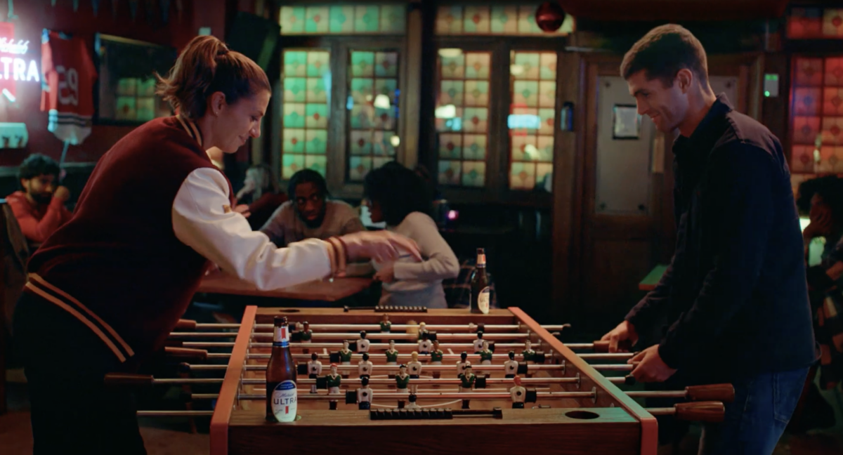 Michelob World Cup commercial sees Pulisic and Lloyd square off in foosball
