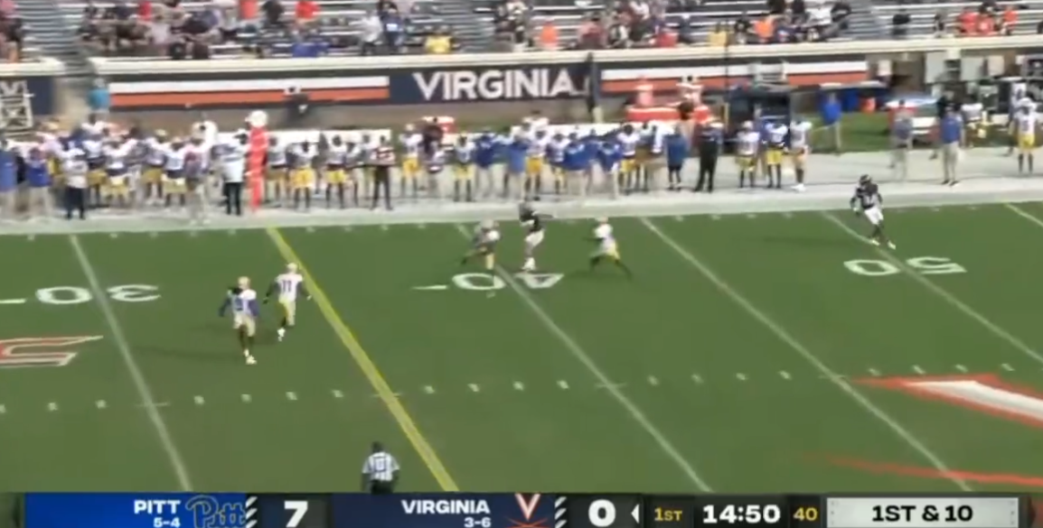 Virginia allowing 14 points in 16 seconds is by far the worst opening to a football game all year
