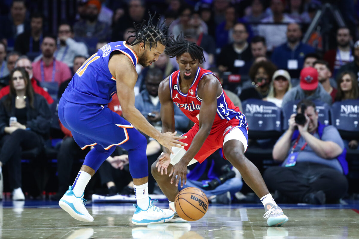 Knicks’ Jalen Brunson praises rising Sixers star Tyrese Maxey after win