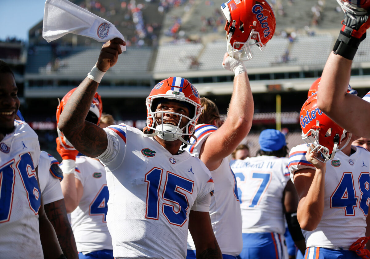 Florida appears here in ESPN’s SP+ rankings after Week 10