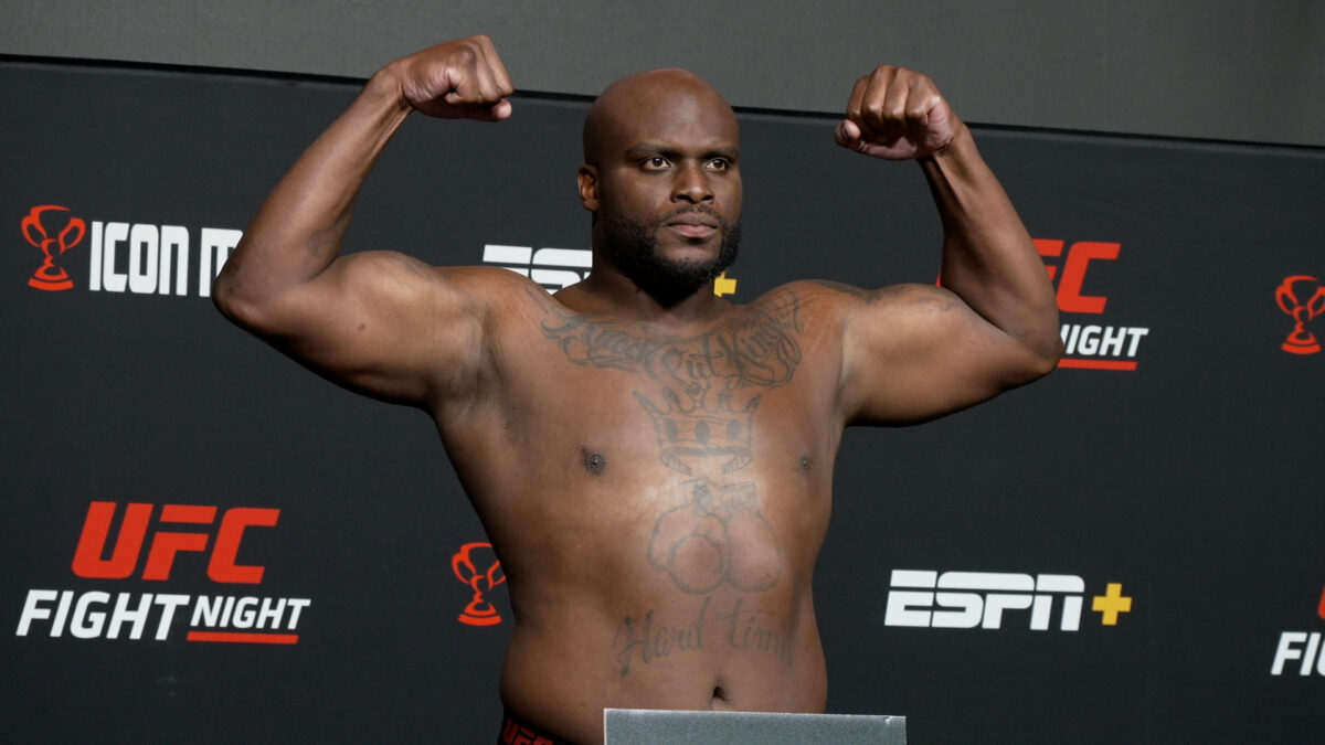 Derrick Lewis reportedly hospitalized, UFC Fight Night 215 headliner vs. Serghei Spivac canceled mid-event
