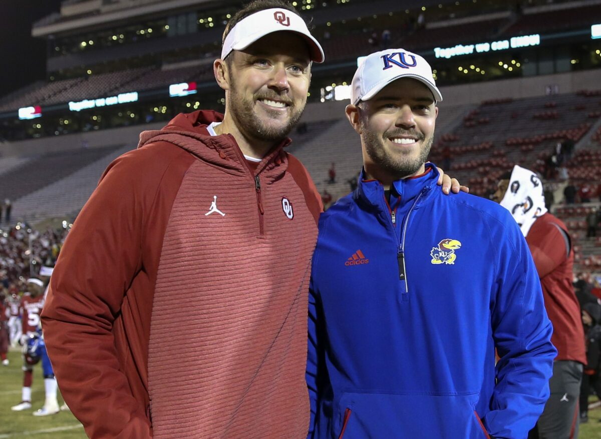 Lincoln Riley and Garrett Riley begin the most extraordinary week of their lives