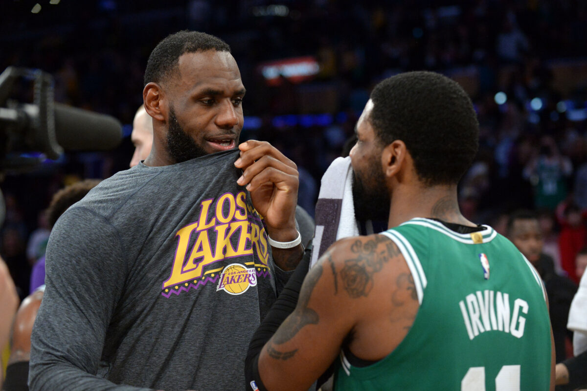 LeBron James says Kyrie Irving should be able to play