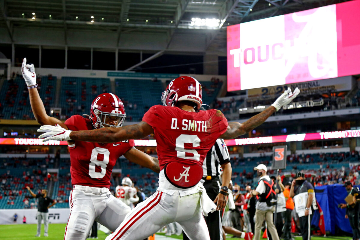 DeVonta Smith’s touching tribute to John Metchie ahead of primetime matchup