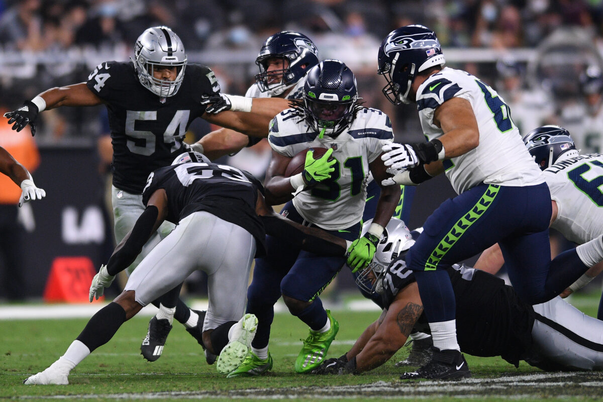 Seahawks open as favorites for Week 12 matchup with Raiders