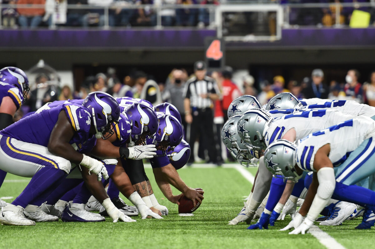 CBS cuts away from the Cowboys blowing out the Vikings