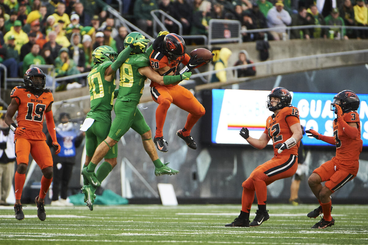 First look: Oregon at Oregon State odds and lines