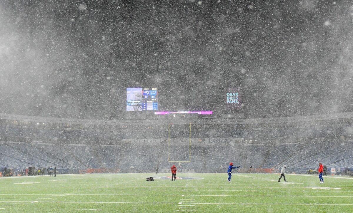 Early NFL bettors tragically hammered the under on the Bills’ snowpocalypse game that will now be played in a dome