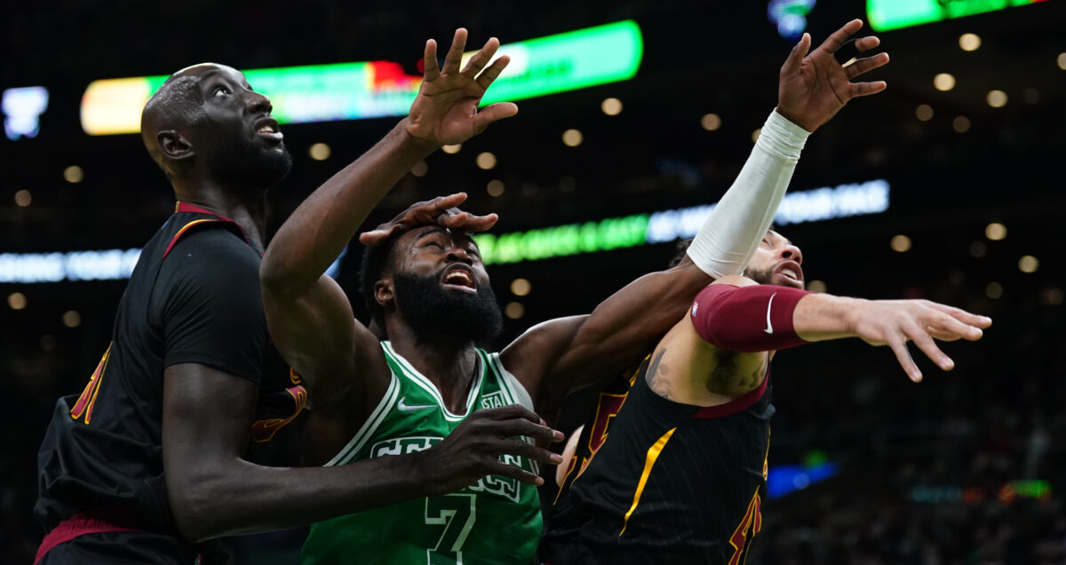Tacko Fall: If fellow Celtics alum Jaylen Brown doesn’t make the 2023 All-Star team, ‘we riot’