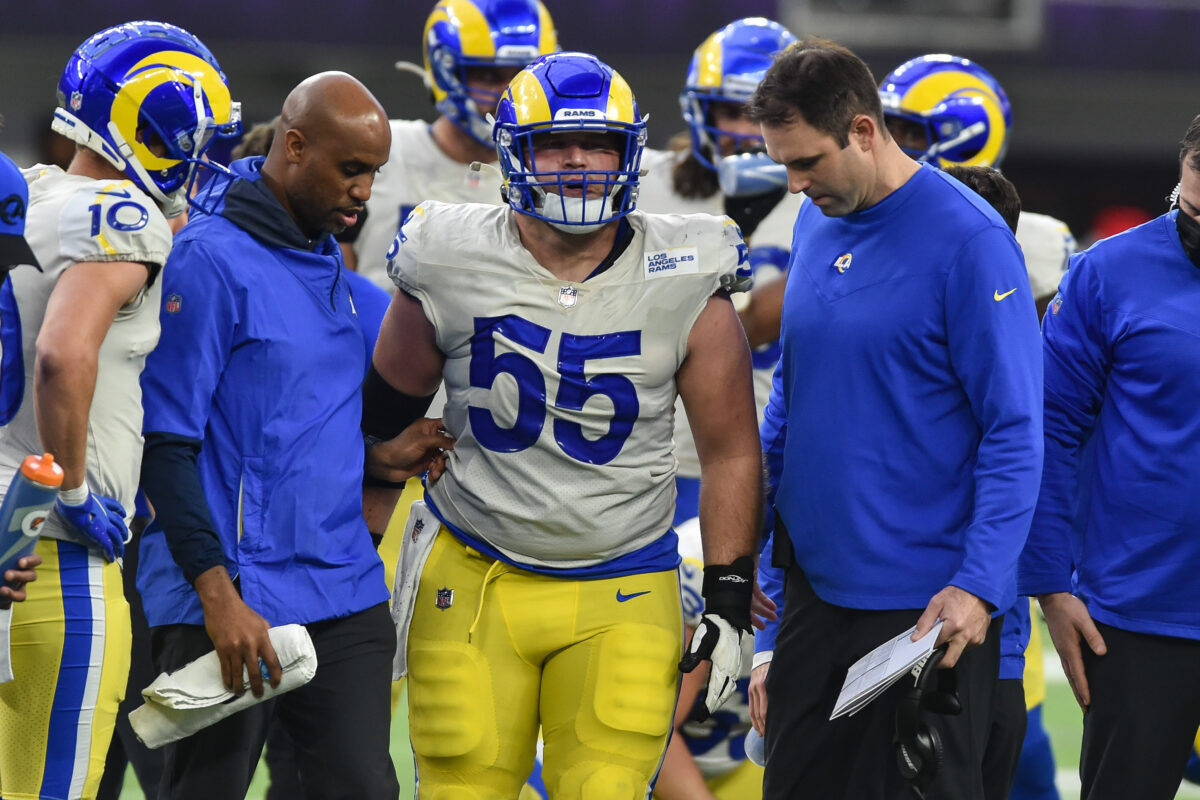 Rams’ Brian Allen (thumb), David Edwards (concussion) both ruled out vs. Saints