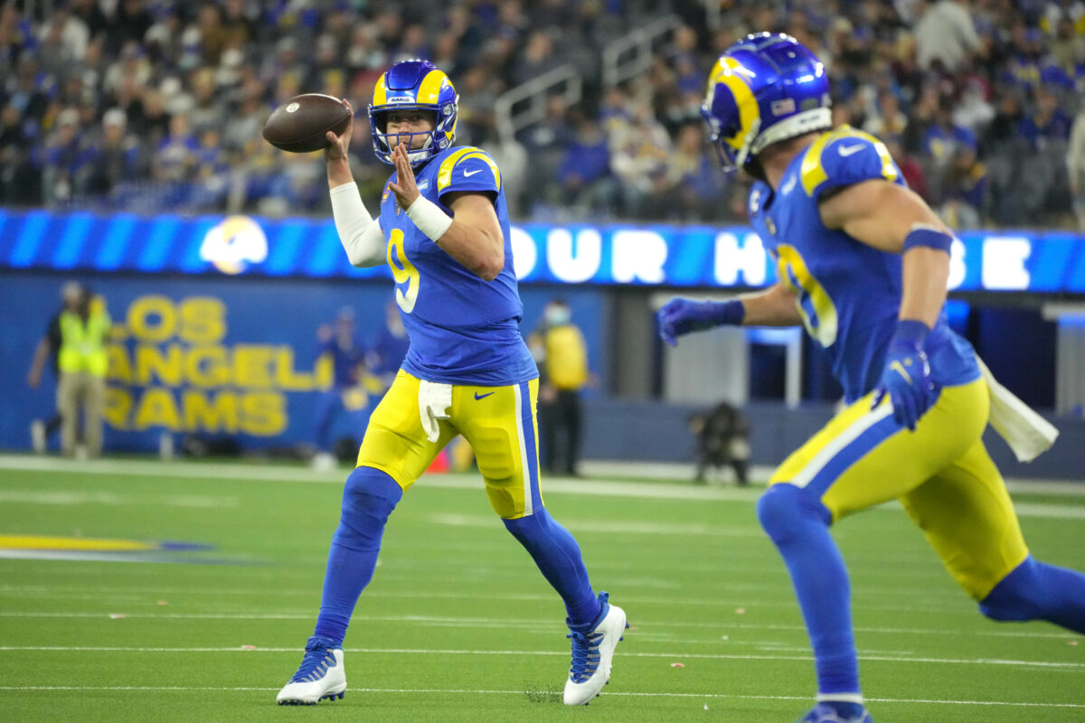 Rams rule out QB Matthew Stafford for Week 12 vs. Chiefs