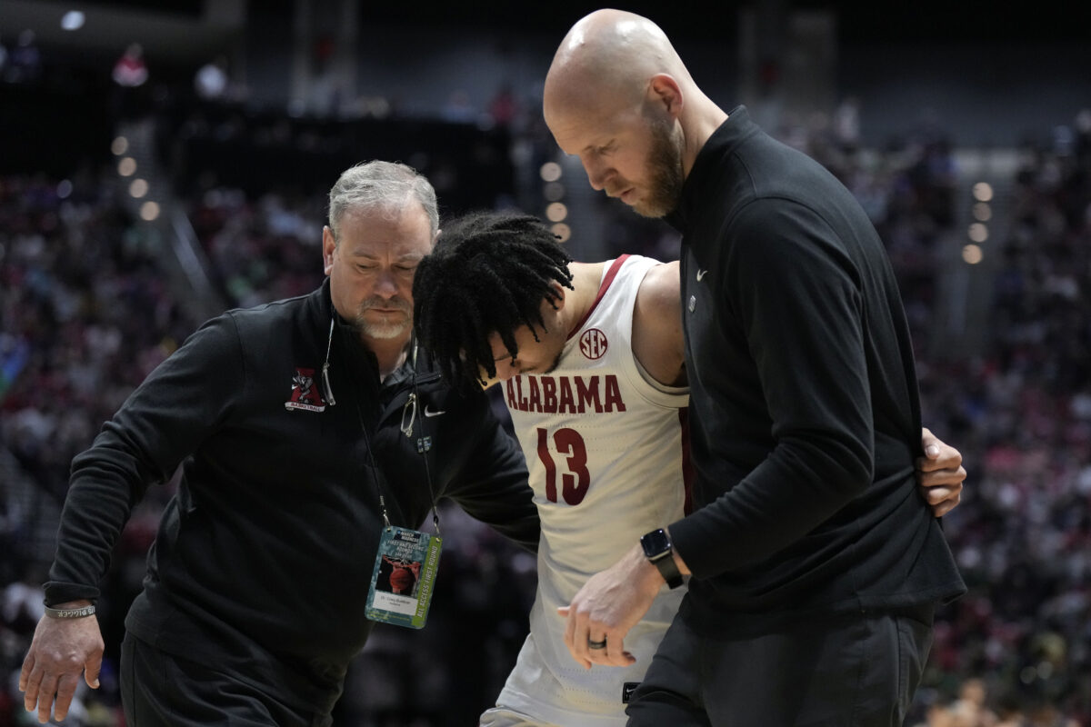 Alabama guard Jahvon Quinerly returns to action for first time since tearing ACL