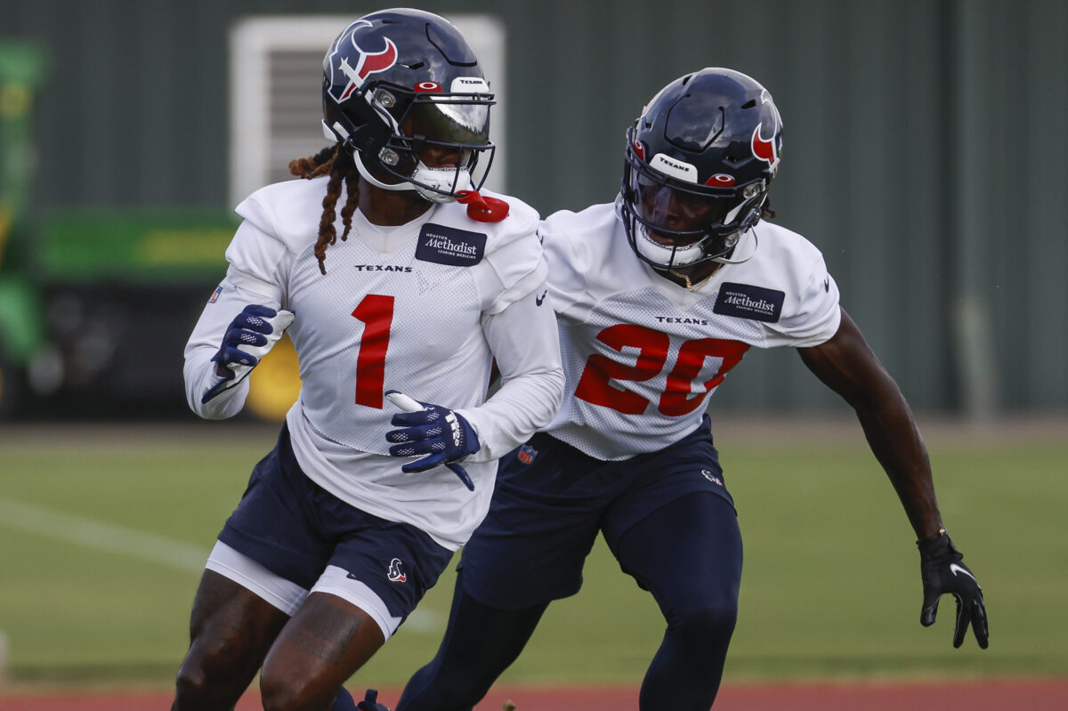 Texans released defensive back Isaac Yiadom on Tuesday