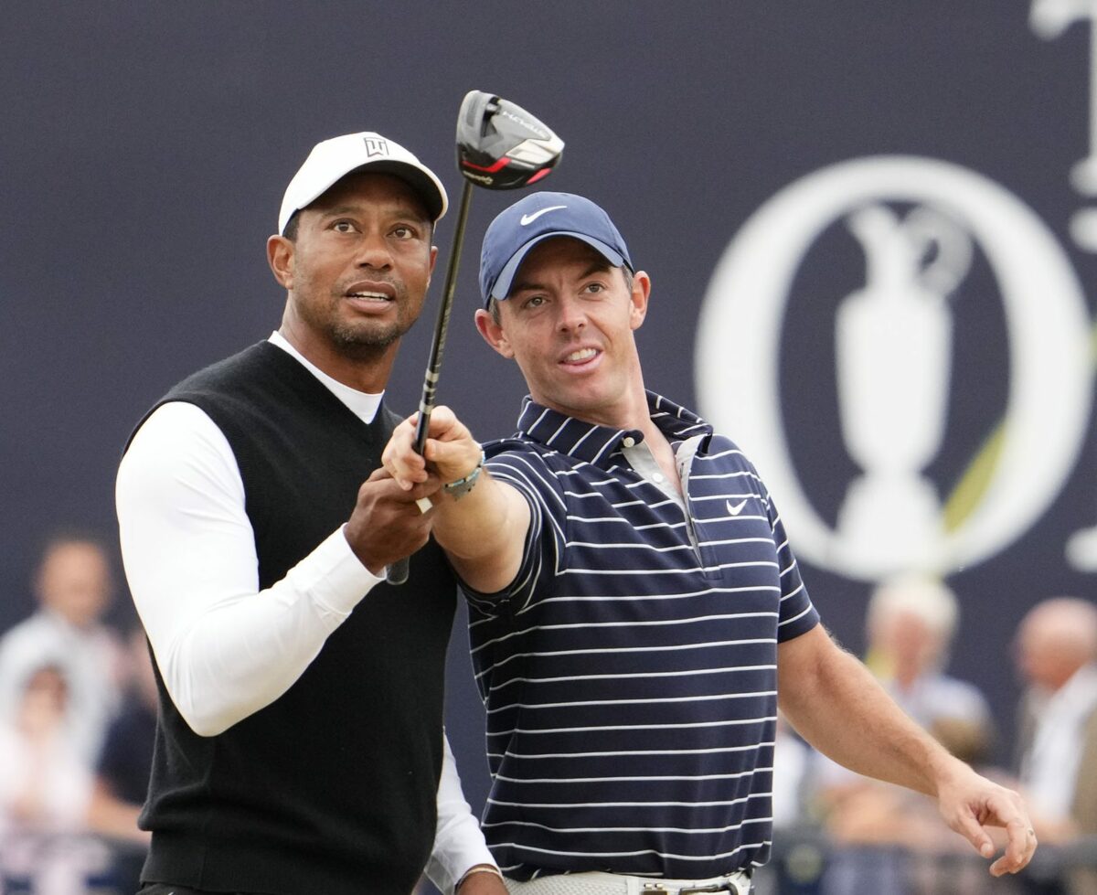 Rory McIlroy says he finished second to Tiger Woods in the PGA Tour’s 2022 Player Impact Program
