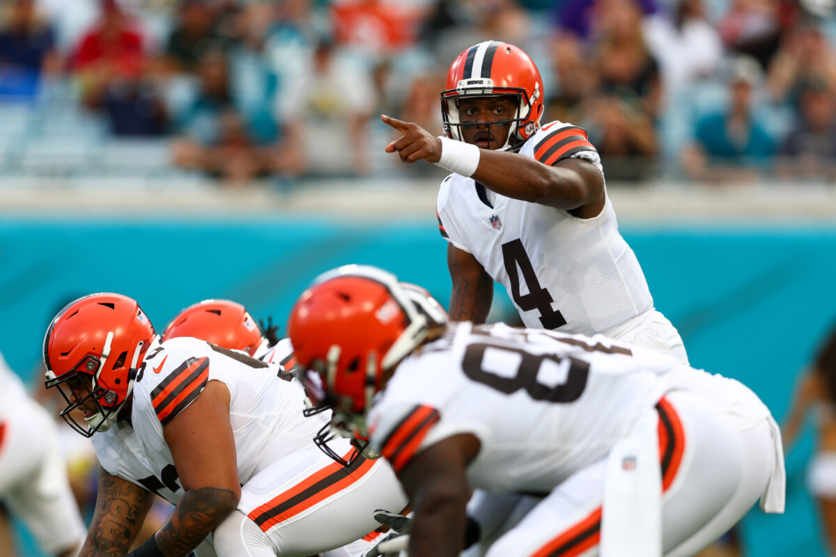 Browns make handful of practice squad moves after Deshaun Watson officially activated