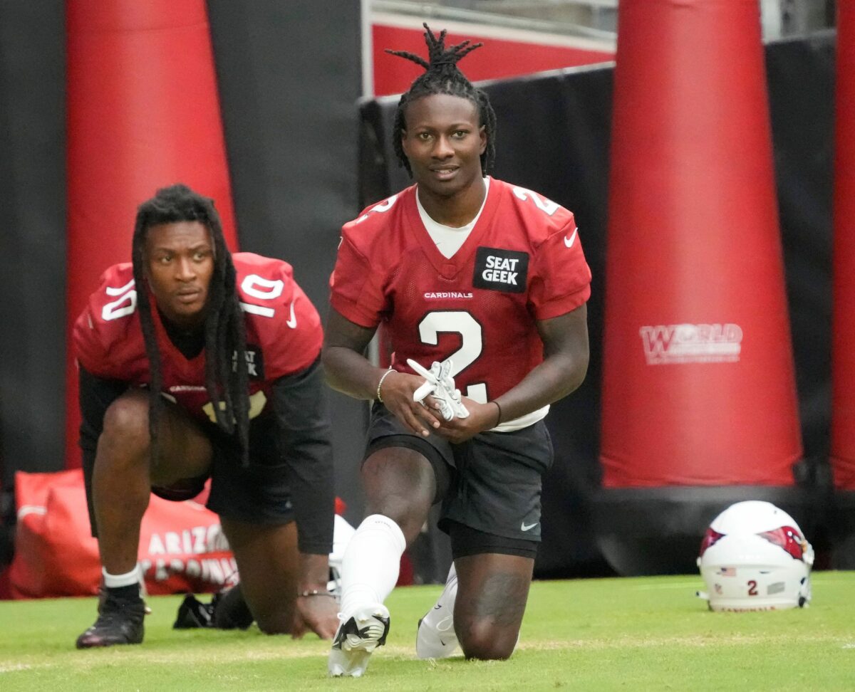 Cardinals to have both star receivers together for 1st time in 2022