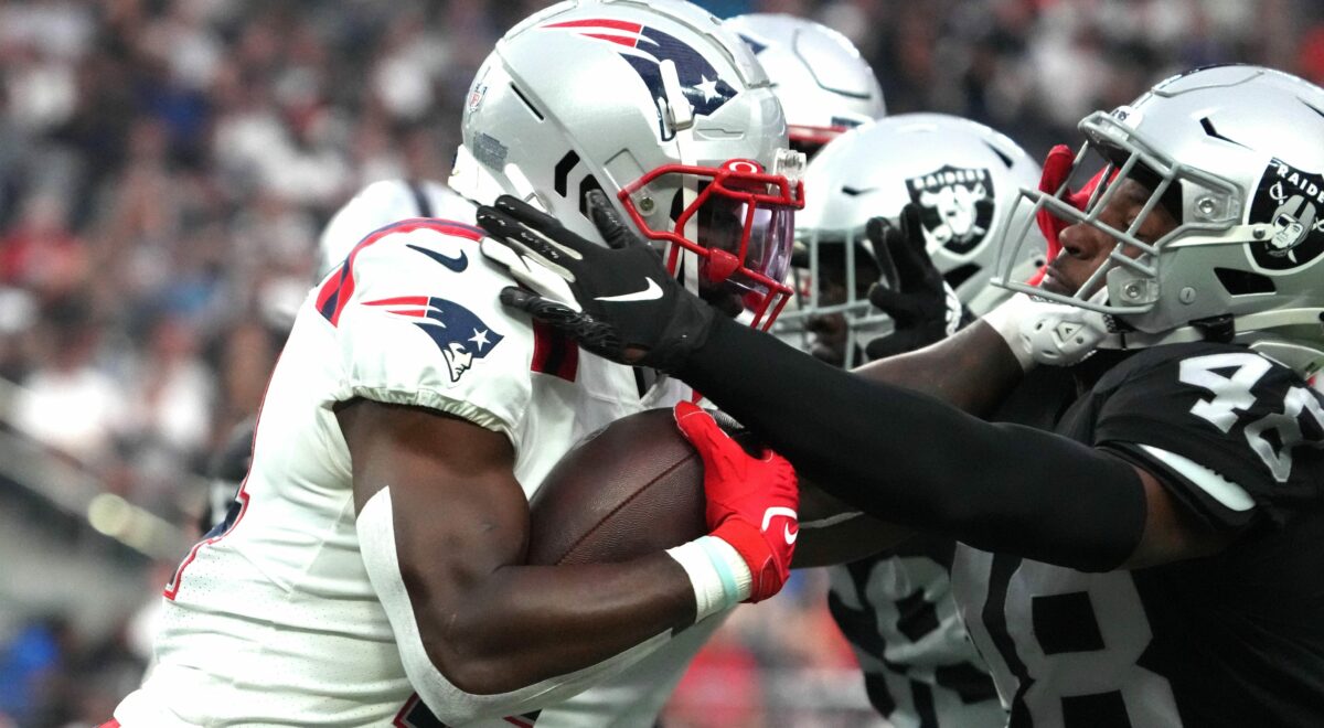 Patriots’ third-down RB undergoes season-ending shoulder surgery