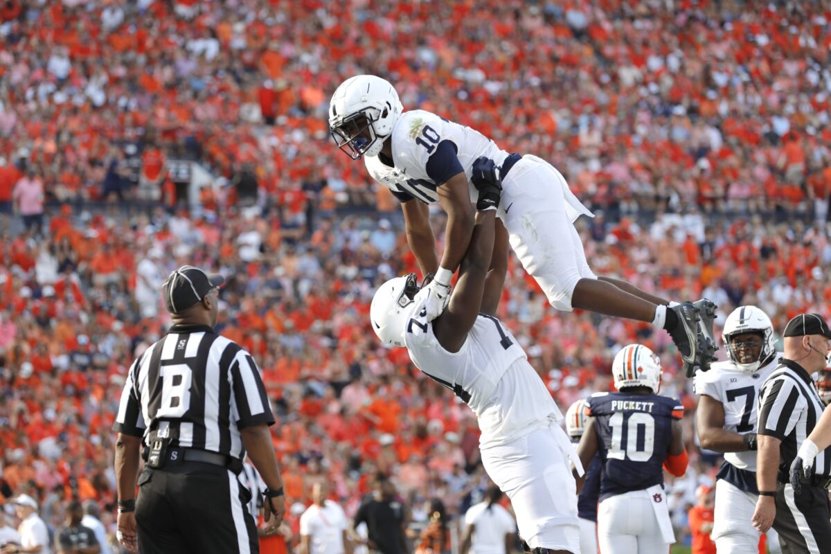 Penn State without OL Olu Fashanu vs. Indiana