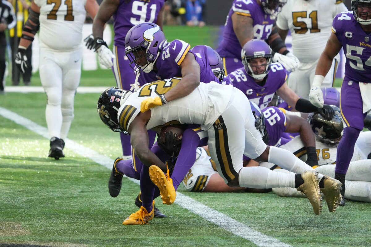 Vikings elevate two players from practice squad prior to Thursday’s game