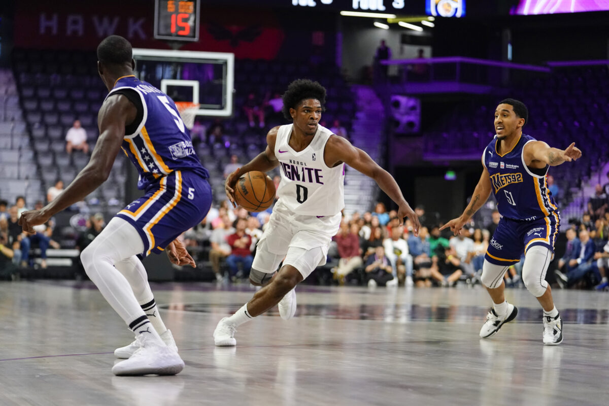 G League Ignite guard Scoot Henderson day-to-day with concussion