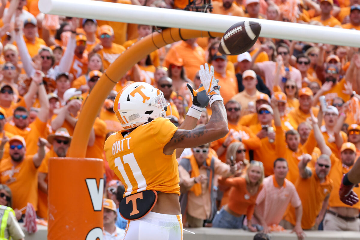 Tennessee’s leading receivers ahead of Week 10