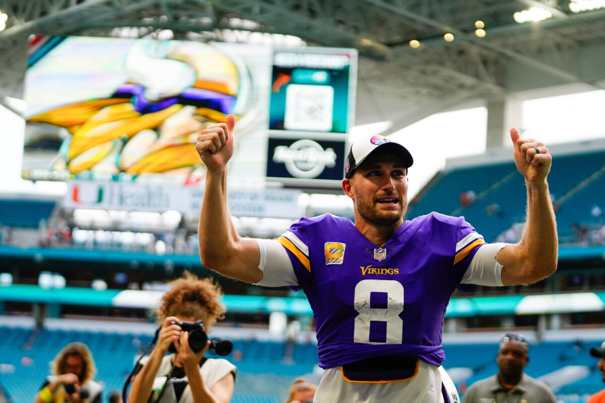 Kirk Cousins on 8-pack: “I have always been absolutely strapped”