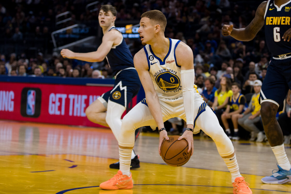 Warriors’ Donte DiVincenzo (hamstring) practices Sunday, won’t play vs. Kings on Monday