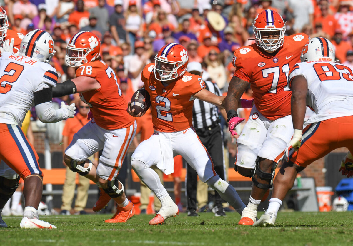 Game time update for Clemson vs. Miami