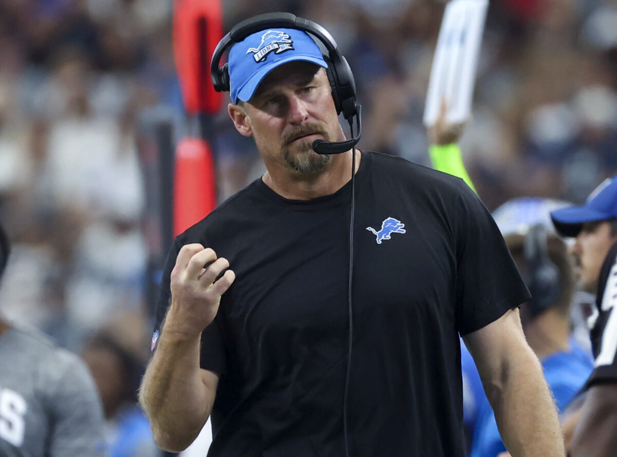 Lions coach Dan Campbell after beating the Packers: ‘I want to go home and drink a beer’